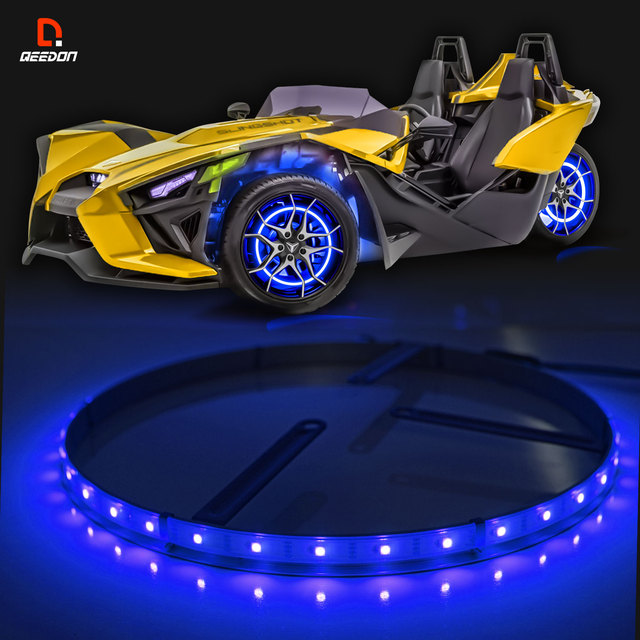 Free Sample LED Light Cars Univeral Fit SMD 5050 Led Light for Car Wheel Rohs 50000hours IP67 Waterproof Led Car Wheel Light