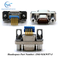 Connecteur électrique rectangulaire Mirco J30J-9ZKSL-A J30J-9ZKWP7-J J30J-15ZKSP-A J30J-9TJSP-A Huadespace