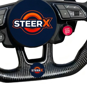 Volante de Fibra de Carbono Personalizado Compatible con <span class=keywords><strong>Audi</strong></span> <span class=keywords><strong>A1</strong></span> A3 A4 A5 A6 A7 <span class=keywords><strong>RS</strong></span> R8 RS3 C7 Q5 Q7 S3 8V B8 B9 S4 Q3 Q8 TT - Product Image 4
