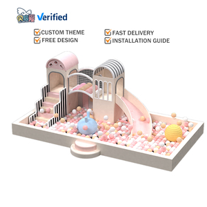 Juguetes para bebés Soft Play House Playroom Kids Indoor Playground Equipment Toboganes para niños - Product Image 3