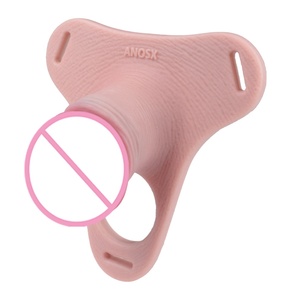 กรงครอบอวัยวะเพศชายแบบ BDSM ของ ANOSX พร้อมดิลโดแบบกลวง สายรัดอวัยวะเพศชาย ปลอกอวัยวะเพศชายสำหรับสาวประเภทสอง อุปกรณ์เสริมอวัยวะเพศชายแบบสวมใส่ได้ ของเล่นเซ็กซี่สำหรับการพันธนาการ - Product Image 6