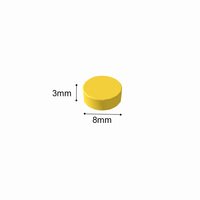 Tuile Plate 1kg 1x1 98138 Briques de Construction Ronds en Plastique Pièces MOC Pixel Art DIY, Blocs Pixel Art DIY Compatibles