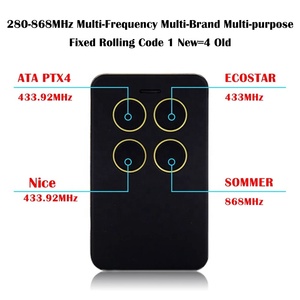 चैंपियन AG-M1819 बहु आवृत्ति 280-868mhz यूनिवर्सल गैरेज दरवाजा रिमोट कंट्रोल डुप्लिकेटर क्लोन 433.92/433.42mhz 4-बटन - Product Image 2