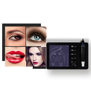 Machine de beauté professionnelle portable numérique électrique <span class=keywords><strong>rotative</strong></span> pour le maquillage des lèvres, des sourcils et des yeux, stylo à tatouer pour princesses - Product Image 2