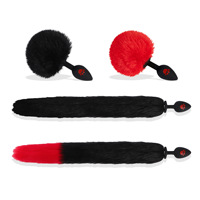 Jouets sexuels pour adultes, queue de lapin, cosplay, silicone écologique imperméable, plug anal pour jeux amusants, jeux de rôle