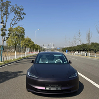 Film protecteur TPU Ppf TPU Ultra-Mat Electroplate Violet Electroplating Phantom Purple TPU Housse de voiture
