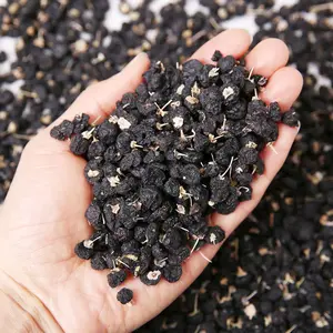 Goji berry preto cru da China, centeio orgânico preto