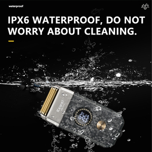 KEMEI-Maquinilla de Afeitar Eléctrica para Barba, Maquinilla de Afeitar de 13 Velocidades, 1200mAh, 9000RPM, IPX6, Resistente al Agua - Product Image 5