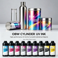 Encre UV pour impression sur objets ronds, adhérence puissante, encre UV pour tête d'impression Epson Kyocera StarFire SG1024, fourniture directe d'usine