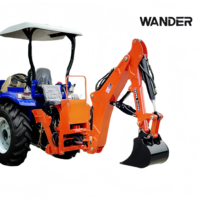 Pelle-pelle rétrocaveuse tracteur 18-45HP, chargeuse-pelleteuse à attelage 3 points