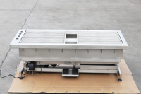 Table d'opération pour animaux avec station de lavage intégrée, base en acier inoxydable SUS304, élévation électrique, table dentaire réutilisable pour chiens