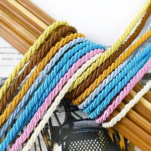 ディーピール CD006 3mm ポリエステル編み込み3本撚りロープコード糸 DIY枕バッグレース装飾アクセサリー - Product Image 6
