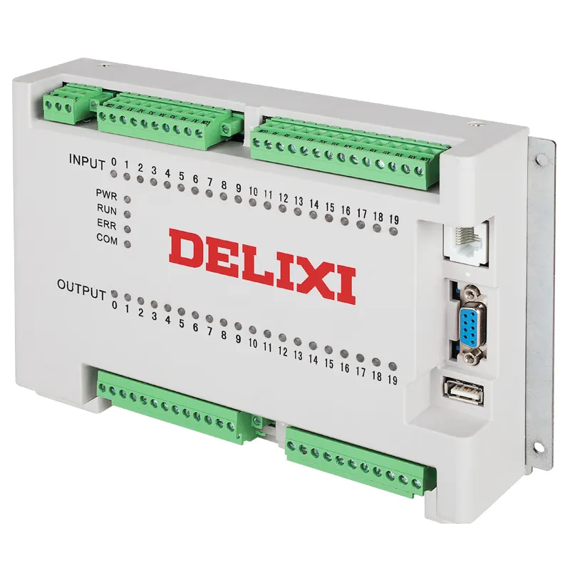 automatic din rail plc controller with super function support PID, positioning function