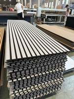 Panneaux muraux acoustiques en bois pour décoration intérieure moderne insonorisée 2026