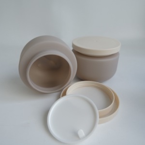 Cổ phiếu sẵn sàng miệng rộng chăm sóc da <span class=keywords><strong>container</strong></span> nhựa <span class=keywords><strong>PE</strong></span> Jar 250ml mỹ phẩm cơ thể chà mặt kem Jar <span class=keywords><strong>container</strong></span> - Product Image 2