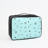 Portable voyage maquillage organisateur sac cosmétiques accessoires étui pour articles de toilette sacs cosmétiques pratiques pour utilisation en déplacement