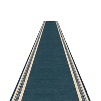 Tapis moderne 3D en rouleaux Tapis long en polyester personnalisé pour la maison Couloir Hôtel Centre commercial Couloir Escaliers Bienvenue Coureur de mariage