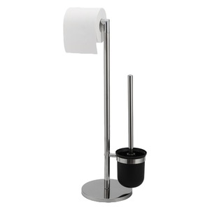 Soporte <span class=keywords><strong>de</strong></span> cepillo <span class=keywords><strong>de</strong></span> baño multifuncional <span class=keywords><strong>de</strong></span> acero inoxidable para baño moderno con <span class=keywords><strong>portarrollos</strong></span> <span class=keywords><strong>de</strong></span> papel - Product Image 3