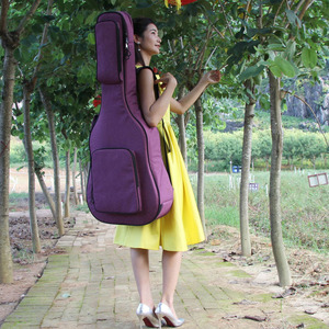 Wholesale Direct K8 High-grade Cotton Linen Folk <b>Guitar</b> Backpack Extra Thick 25mm for Electronic Organ Embroidery Printing Logo - Product Image 3