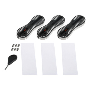 Caja de Quillas para Tabla de Surf FCS, 5 Grados, Fusion Plug Grid, Negra, Antideslizante, para Uso en el Océano - Product Image 4