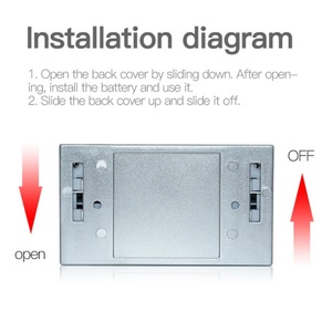 Lampe de porte avec détecteur de mouvement à induction automatique, veilleuse pour trou de serrure, chambre à coucher, escaliers - Product Image 3