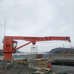 Grúa Telescópica Hidráulica Marina de 20 Toneladas para Elevación de Cubiertas de Barcos y Operaciones en Alta Mar con Rendimiento de Elevación Confiable - Product Image 3