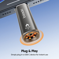 Toocki Interrupteur à bouton d'allume portable alimenté par USB-C (allumage à pression longue) Longe automatique pour l'utilisation de la cigarette en déplacement