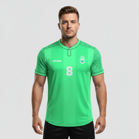 Maillot de football personnalisé HOSTARON pour homme, manches courtes, t-shirt de football, sublimation, tenue de football respirante, uniforme d'équipe de football