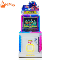 Machine de jeu d'arcade de tir à monnayeur pour enfants, machine de jeu vidéo de récompense d'intérieur pour centre de divertissement, machine de jeu d'arcade LED