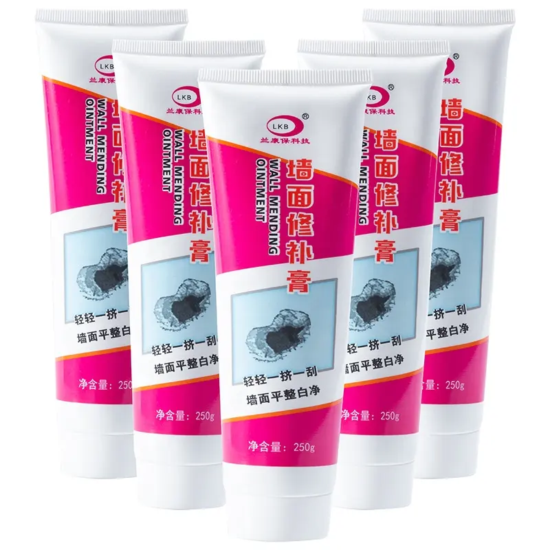 Wall Surface Hole Fill Quick and Easy Solution Wall Mending Agent Spackle Repair Paste Wall Repair Cream Patch with Scraper