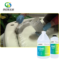 Durcisseur de résine époxy pour Fiber de carbone colle de résine époxy liquide résine époxy Super claire pour planche de surf