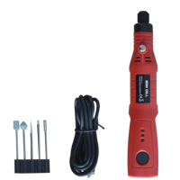 Mini-meuleuse électrique 3,6 V Li-ion, jeu de forets de petit diamètre, outil rotatif Dremel