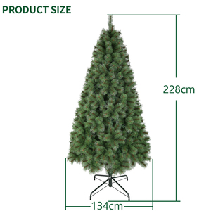 Meilleure vente en gros <span class=keywords><strong>de</strong></span> décoration <span class=keywords><strong>de</strong></span> <span class=keywords><strong>Noël</strong></span> arbre <span class=keywords><strong>de</strong></span> <span class=keywords><strong>Noël</strong></span> <span class=keywords><strong>artificiel</strong></span> en PVC <span class=keywords><strong>de</strong></span> 7 pieds d'épaisseur avec échantillon gratuit pour la fête - Product Image 6