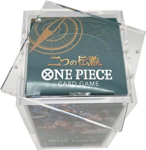 1 MOQ (Quantité minimale de commande) – Boîte de présentation magnétique en acrylique pour boosters de cartes à collectionner japonaises (TCG), compatible avec les boosters OP01-OP13 et OP-04 Kingdom of Intrigue. - Product Image 4