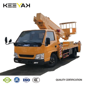 JMC 4x2 Camión aéreo 23m Camión de cubo Plataforma de trabajo aéreo Elevador hidráulico Boom Camión de operación a gran altitud Mejor precio - Product Image 2