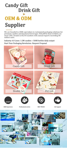 Trái Cây Mảnh Hình Dạng Ngọt Ngào Gummy Kẹo Gói Quà Tặng Hộp 50gr 6 Đơn Vị Mỗi Trường Hợp Sẵn Sàng Để Ăn - Product Image 4