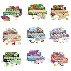 Conjunto de brinquedos do dinossauro, kit de cavação para ovo dino mage e escavação educacional, certificado cpc - Product Image 5