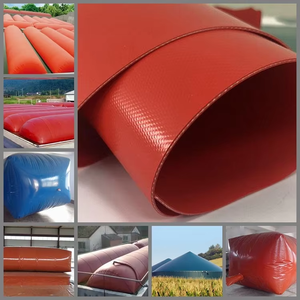 Bâche enduite de PVC de tissu doux flexible de prix d'usine de DER pour la vessie et les réservoirs de stockage de liquide de carburant - Product Image 3