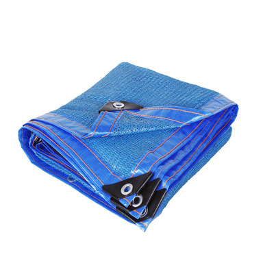 Blue Durable Sun Shade netting Edge With Grommets Shade Net Sunblock Cloth For Plants Greenhouse Patio Outdoor Garden