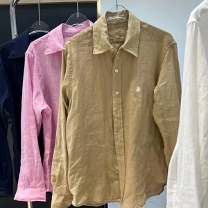 Pour poney bureau femmes rose printemps/été nouveau blanc à manches longues décontracté coupe ample Simple Blouse jaune Niche Protection solaire - Product Image 4