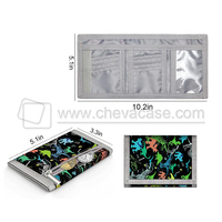Dompet Anak Motif Kartun Lucu Bahan Polyester, Dompet Lipat Tiga untuk Anak Laki-laki