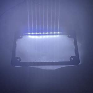 Support de plaque d'immatriculation de moto avec LED <span class=keywords><strong>3</strong></span> <span class=keywords><strong>en</strong></span> <span class=keywords><strong>1</strong></span> clignotants pour <span class=keywords><strong>Harley</strong></span> Sportster S 1250 RH1250S 22-2024 - Product Image 4