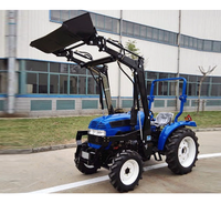 Tracteur agricole à performance stable LT504 avec un arrangement de vitesses raisonnable pour une manipulation flexible du terrain agricole