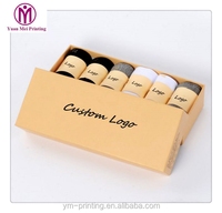 Caja de Embalaje para Suscripciones de Calcetines de Lujo con Recubrimiento UV, Grabado en Relieve, Laminación Mate y Color Personalizado Reciclable