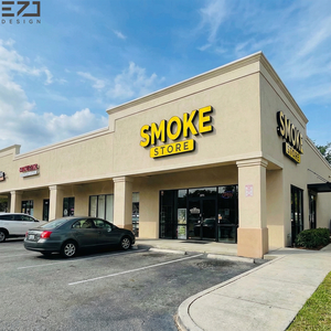 Letras de Canal LED 3D Personalizadas para Exteriores, Letreros Luminosos Acrílicos Impermeables para Tiendas de Cigarrillos - Product Image 4