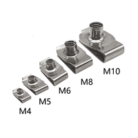 Clips en U en acier inoxydable, écrous à lame pour ressorts à lames M4-M8 4-8mm, antirouille, personnalisables OEM pour voitures minières et motos