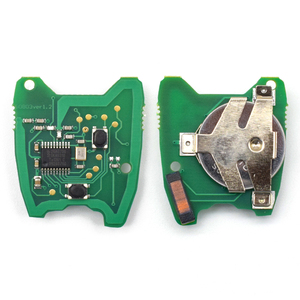 2 nút trống từ xa thay thế hoàn chỉnh ne72 lưỡi xe phím Fob 433Mhz pcf7961 chip Xe chìa khóa cho p-eugeot <span class=keywords><strong>206</strong></span> - Product Image 5