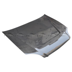 Stile A <span class=keywords><strong>ZERO</strong></span> Del Motore Del Carbonio Cappuccio di Copertura Per Honda Civic EK 6TH Tipo R Si Cofano 1998-2000 - Product Image 5