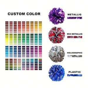 พลาสติกสีม่วงสำหรับใส่เชียร์ลีดเดอร์วัสดุ PE เป็นมิตรต่อสิ่งแวดล้อมสำหรับกีฬาและความบันเทิงส่งตรงจากโรงงาน - Product Image 4