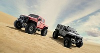 RGT EX86010-JK Pioneer 1/10 RC Crawler Wrangler JK, carrosserie à l'échelle avec intérieur détaillé, transmission séparée, ESC Hobbywing, RTR